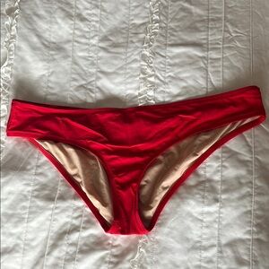 J. Crew Red Bikini Bottom